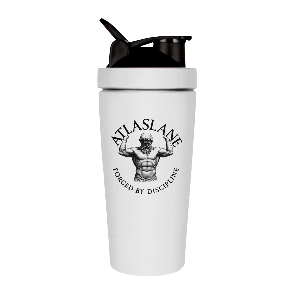 Fitness Shaker aus Edelstahl
