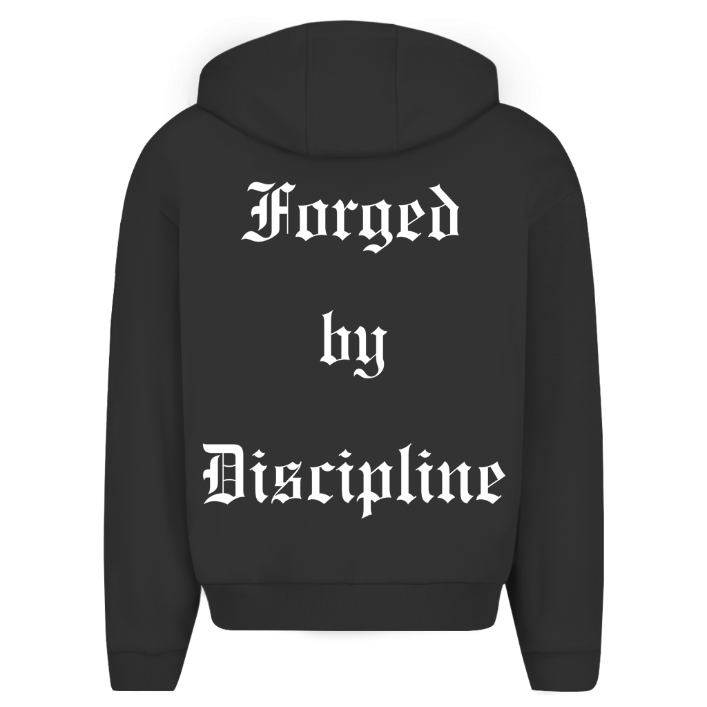 Herren Oversize Zipper Hoodie