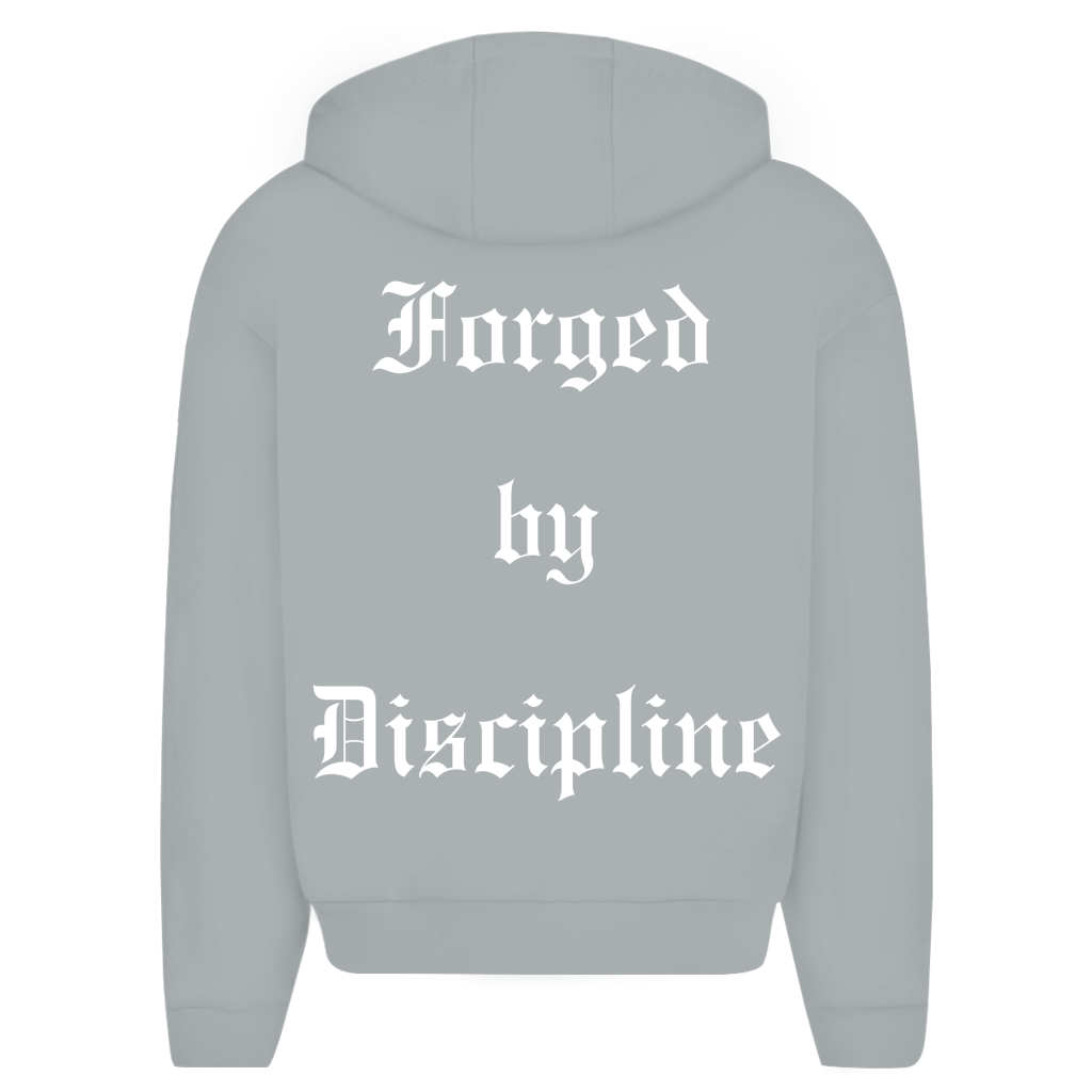 Herren Oversize Zipper Hoodie